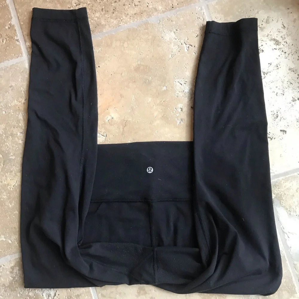 lululemon athletica Black High-Rise Leggings